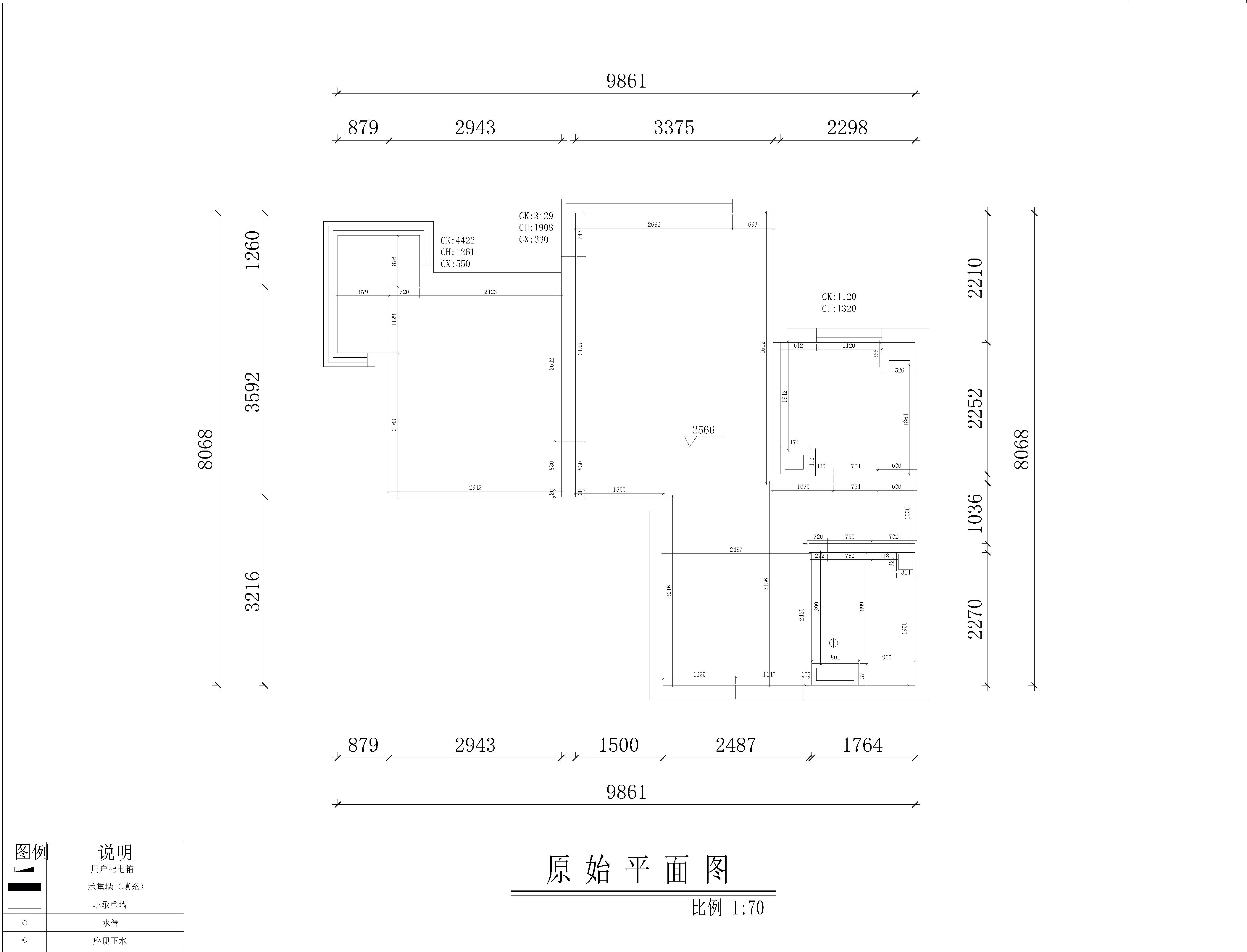 原始户型图