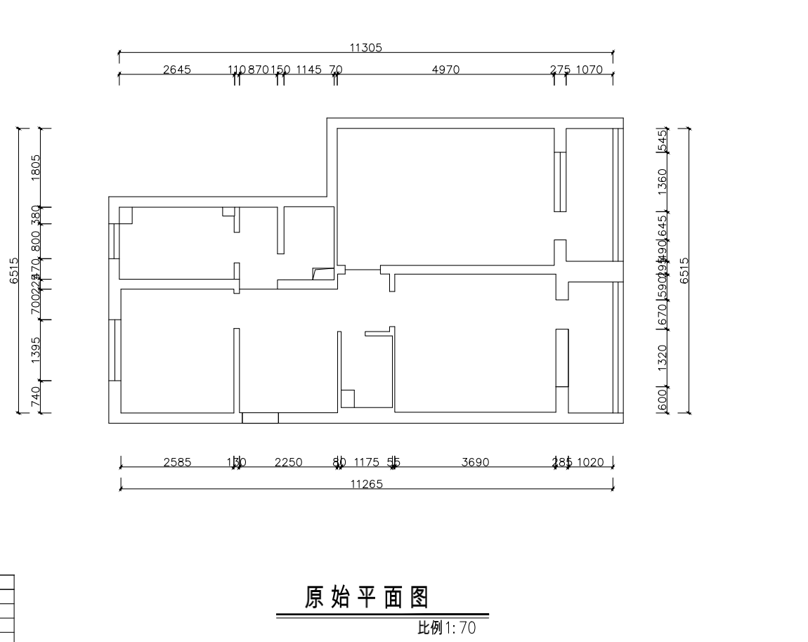 原始户型图