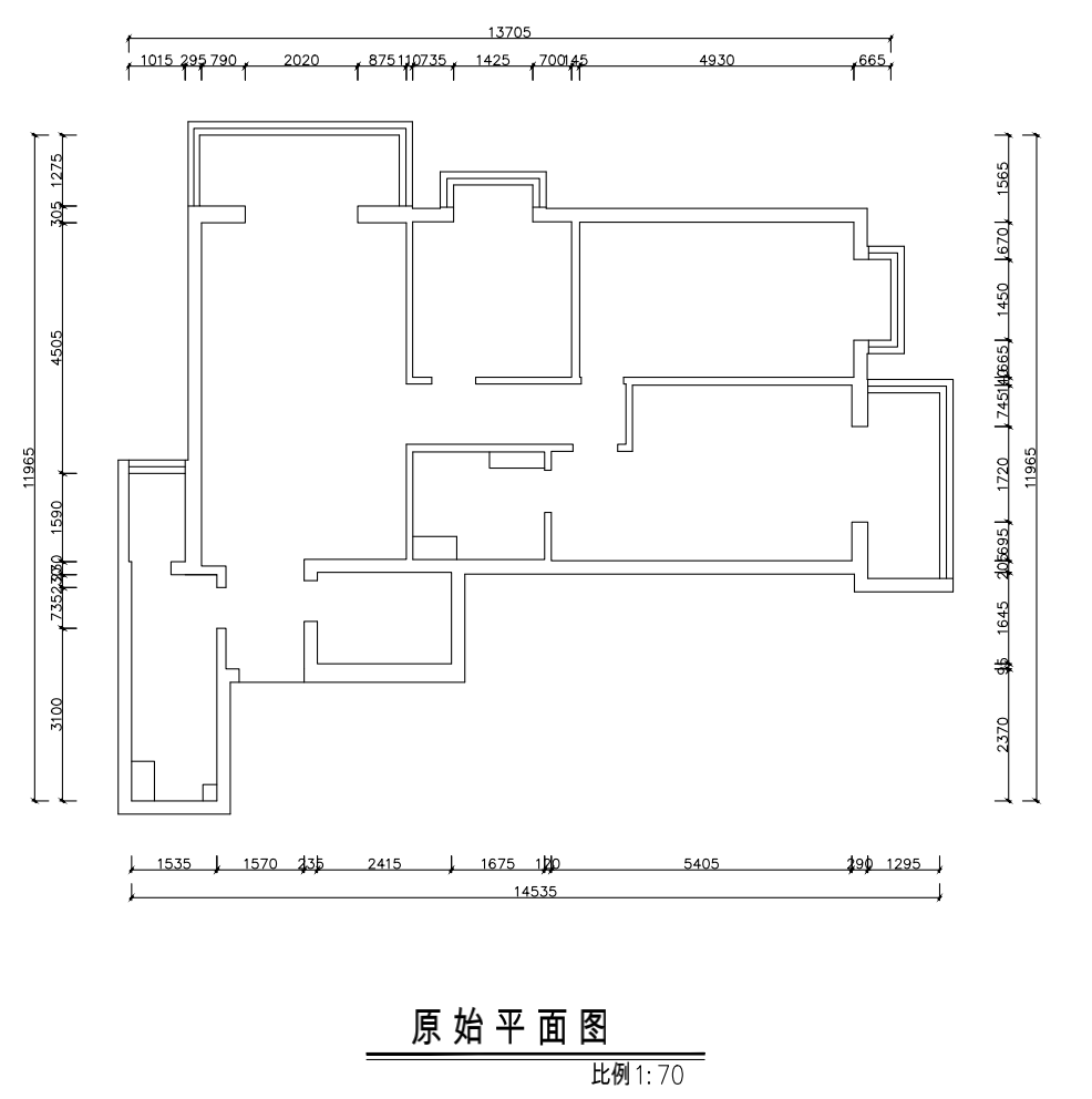 原始户型图