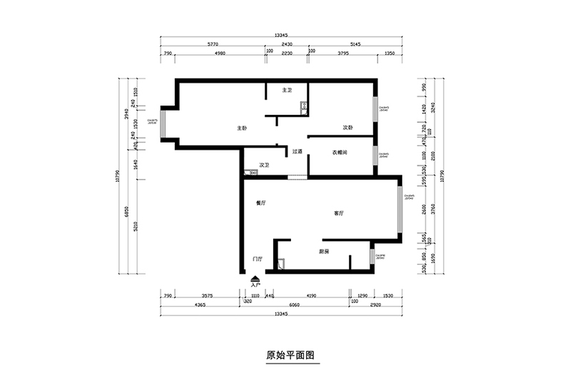 原始户型图